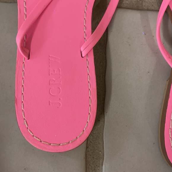 Jcrew leather flip flops - Picture 2 of 4